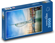 Spinakrová věž - Anglie Puzzle 2000 dílků - 90 x 60 cm