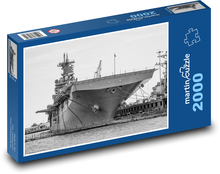 Nákladná loď v prístave Puzzle 2000 dielikov - 90 x 60 cm