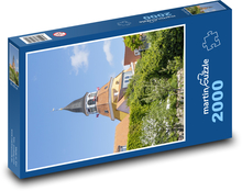 Faaborg - Dänemark, Kirche Puzzle 2000 Teile - 90 x 60 cm
