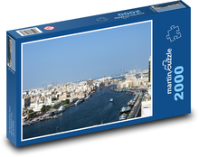Dubaj - Zatoka Perska, Zjednoczone Emiraty Arabskie Puzzle 2000 elementów - 90x60 cm