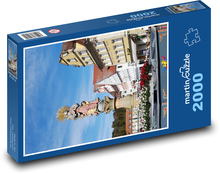 Madonna - Brunnen Puzzle 2000 Teile - 90 x 60 cm