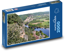 River - Dordogne, France Puzzle 2000 pieces - 90 x 60 cm