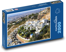 Pobrežné mesto Puzzle 2000 dielikov - 90 x 60 cm