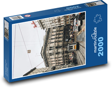 Ulica - tramwaj Puzzle 2000 elementów - 90x60 cm