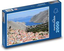 Ostrov Symi - Řecko Puzzle 2000 - 90x60 cm