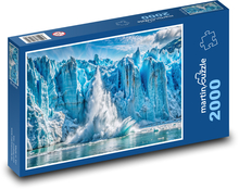 Spadający lodowiec Puzzle 2000 elementów - 90x60 cm