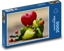 Herzen zum Valentinstag Puzzle 2000 Teile - 90 x 60 cm