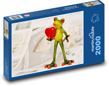 Frog - Love Puzzle 2000 pieces - 90 x 60 cm