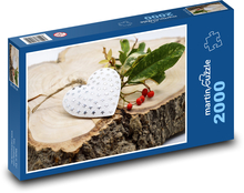 Valentinstagsherz Puzzle 2000 Teile - 90 x 60 cm
