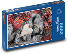 Hearts of Love Puzzle 2000 pieces - 90 x 60 cm