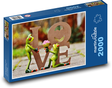 Frogs in love Puzzle 2000 pieces - 90 x 60 cm
