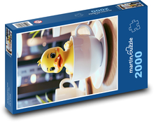 Gummiente in einer Tasse Puzzle 2000 Teile - 90 x 60 cm