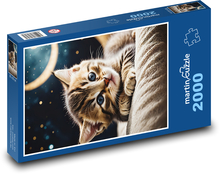Kleines Kätzchen Puzzle 2000 Teile - 90 x 60 cm