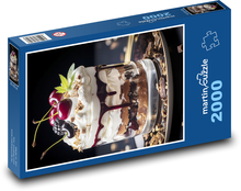 Słodki deser Puzzle 2000 elementów - 90x60 cm