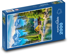 House by the lake Puzzle 2000 pieces - 90 x 60 cm