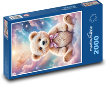 Medvídek Puzzle 2000 dílků - 90 x 60 cm