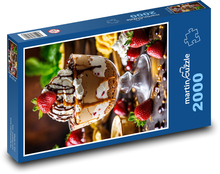 Zmrzlina s jahodami Puzzle 2000 dielikov - 90 x 60 cm