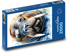 Walross Puzzle 2000 Teile - 90 x 60 cm