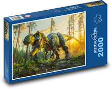 T rex dinosaurus Puzzle 2000 dílků - 90 x 60 cm