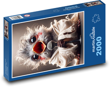 Bird - singer Puzzle 2000 pieces - 90 x 60 cm