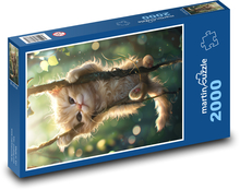 Mačka Puzzle 2000 dielikov - 90 x 60 cm