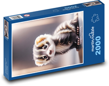 Veverička - fretka Puzzle 2000 dielikov - 90 x 60 cm