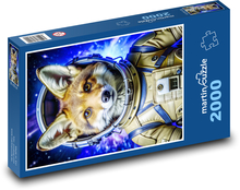 Astronautenfuchs Puzzle 2000 Teile - 90 x 60 cm