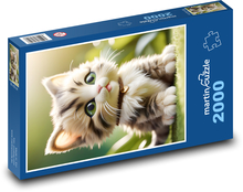 Mačiatko Puzzle 2000 dielikov - 90 x 60 cm