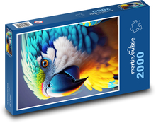Papagáj Puzzle 2000 dielikov - 90 x 60 cm
