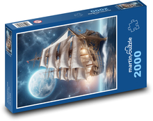 Plachetnice na moři Puzzle 2000 dílků - 90 x 60 cm