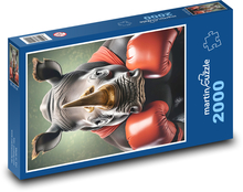 Fantasy Rhino Puzzle 2000 dielikov - 90 x 60 cm