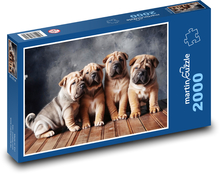 Psy - Szczeniaki Puzzle 2000 elementów - 90x60 cm