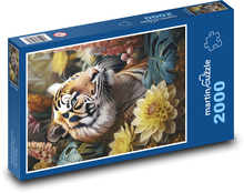 Tiger Puzzle 2000 pieces - 90 x 60 cm