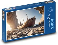 Fantasy Shipwreck Puzzle 2000 elementów - 90x60 cm