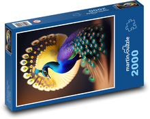 Fantasy Peacock Puzzle 2000 dielikov - 90 x 60 cm