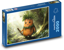 Fantazijná mrkva Puzzle 2000 dielikov - 90 x 60 cm