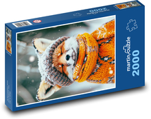 Líška v oblečení Puzzle 2000 dielikov - 90 x 60 cm