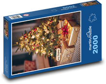 Christmas tree and gifts Puzzle 2000 pieces - 90 x 60 cm