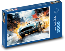 Auto fantasy Puzzle 2000 elementów - 90x60 cm