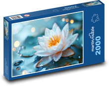 Kvitnúca ľalia Puzzle 2000 dielikov - 90 x 60 cm