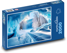 Snowy nature Puzzle 2000 pieces - 90 x 60 cm