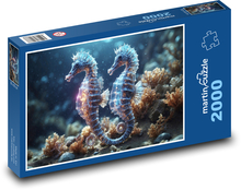 Mořský koníci Puzzle 2000 dílků - 90 x 60 cm