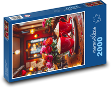 Blumen & Kaffee Puzzle 2000 Teile - 90 x 60 cm