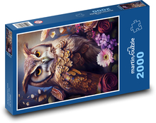 Sova Puzzle 2000 dílků - 90 x 60 cm