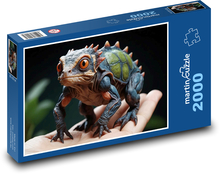 Zvíře na ruce Puzzle 2000 dílků - 90 x 60 cm
