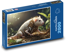 Myš - robot Puzzle 2000 dílků - 90 x 60 cm