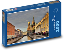 Petrohrad - Rusko Puzzle 2000 dílků - 90 x 60 cm