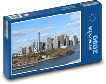 Zlosyni Manhattan - New York Puzzle 2000 dielikov - 90 x 60 cm
