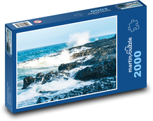 Coast, waves Puzzle 2000 pieces - 90 x 60 cm