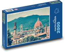 Kostol - Toskánsko Puzzle 2000 dielikov - 90 x 60 cm